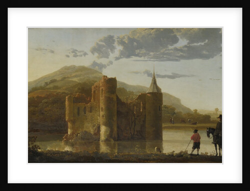 Ubbergen Castle, c. 1655 by Aelbert Cuyp