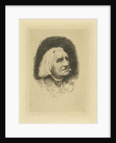 Portrait of the Composer Franz Liszt, 1886 by Carel Lodewijk Dake