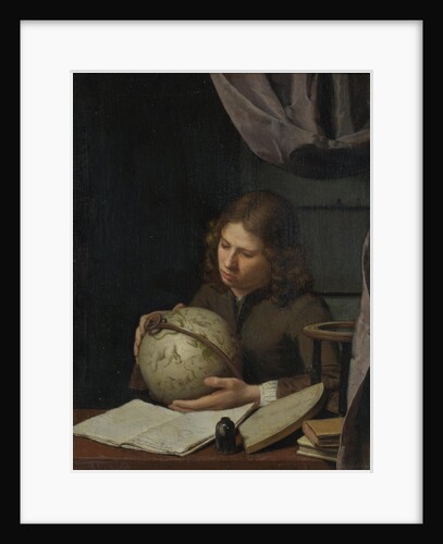 A Young Astronomer, ca 1685 by Olivier van Deuren