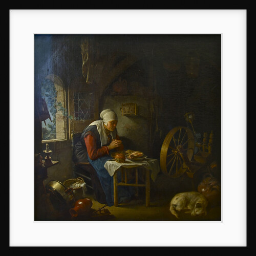 The Prayer of the Spinner, 1645 by Gerard Dou
