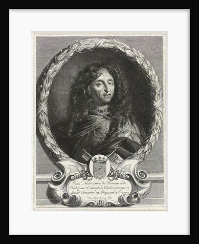 Portrait of the poet Jan Andrzej Morsztyn, 1670s by Jan Edelinck