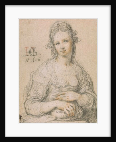 Courtesan, 1606 by Hendrick Goltzius