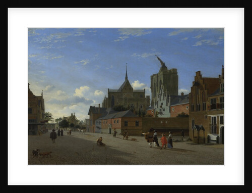 A View in Cologne, c. 1660 by Jan Heyden van der
