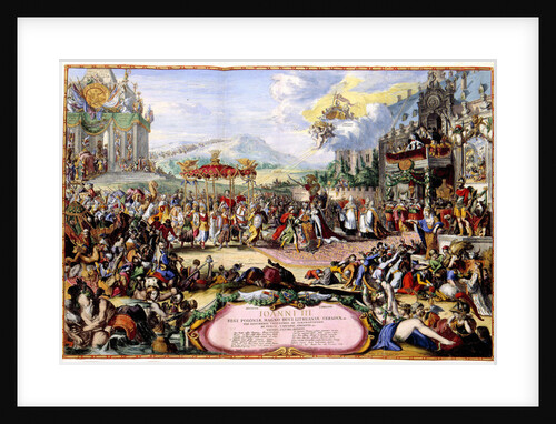 Allegory of King John III Sobieski, 1675 by Romeyn de Hooghe