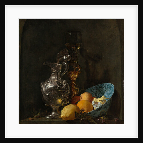 Still Life with Silver Jug, c. 1655-1656 by Willem Kalf