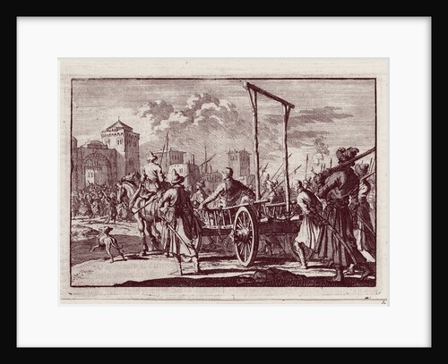 Stenka Razin before the Execution in Moscow, 1698 by Jan Luyken