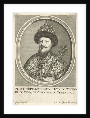 Portrait of the Tsar Alexis I Mikhailovich of Russia, 1670 by Cornelis Meyssens