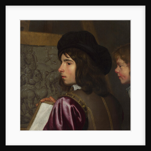 Two Boys before an Easel, c. 1645 by Jacob van Oost the Elder