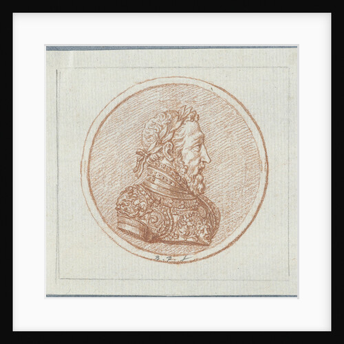 Portrait of King Henry II of France, Second Half of the 17th cen by Bernard Picart