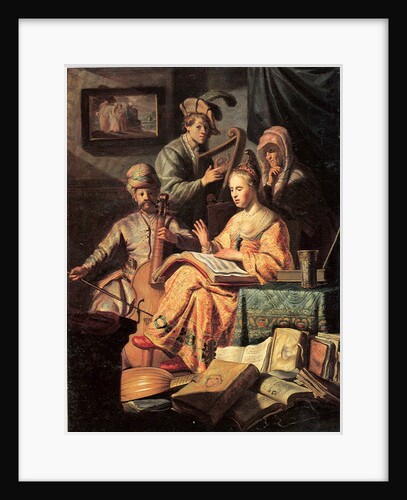 Allegory of Music, 1626 by Rembrandt van Rhijn
