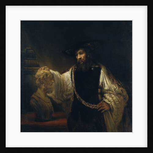 Aristotle Before the Bust of Homer, 1653 by Rembrandt van Rhijn