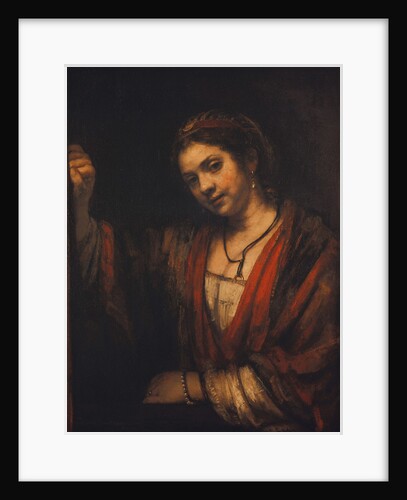 Portrait of Hendrickje Stoffels, c. 1656 by Rembrandt van Rhijn