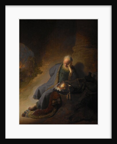 Jeremiah lamenting the Destruction of Jerusalem, 1630 by Rembrandt van Rhijn
