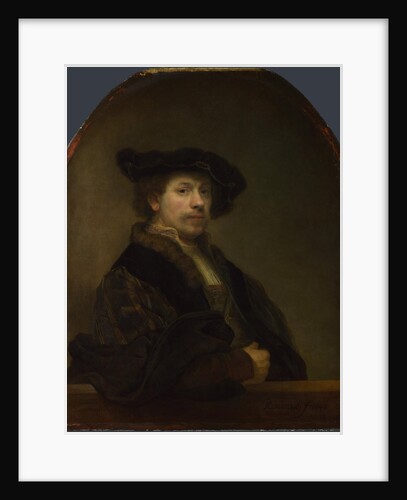 Self Portrait at the Age of 34, 1640 by Rembrandt van Rhijn