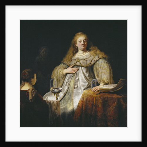 Judith at the banquet of Holofernes, 1634 by Rembrandt van Rhijn