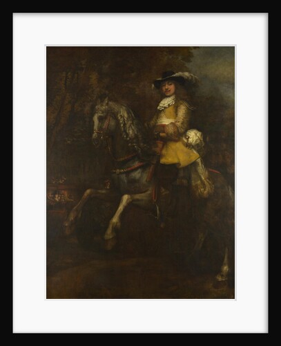 Portrait of Frederick Rihel on Horseback, ca 1663 by Rembrandt van Rhijn