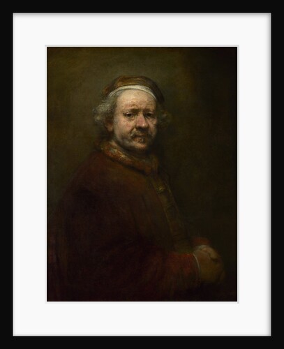 Self Portrait at the Age of 63 by Rembrandt (Rembrandt van Rijn)