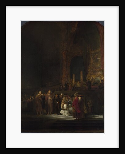 The Woman taken in Adultery, 1644 by Rembrandt van Rhijn