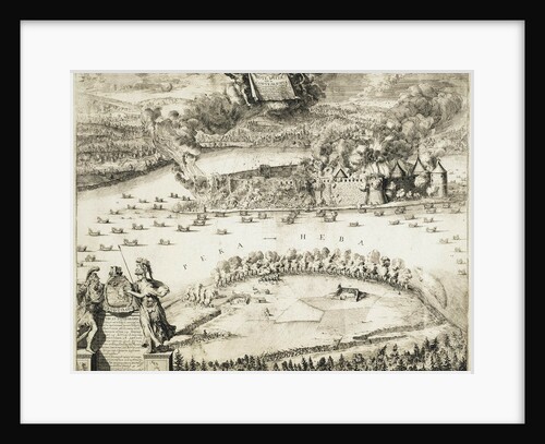 Taking of the Swedish Nöteburg Fortress by Russian Troops on October 11, 1702, 1703 by Adriaan Schoonebeek