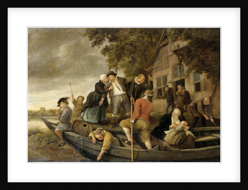 The Merry Homecoming, 1679 by Jan Havicksz Steen