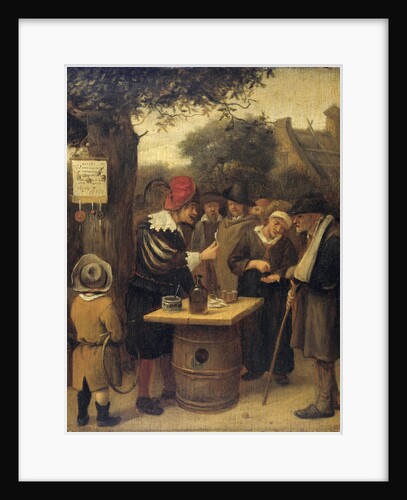 The quacksalver, 1679 by Jan Havicksz Steen