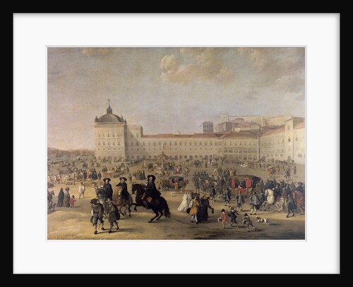 Palace Square (Terreiro do Paço) of Lisbon, 1650 by Dirk Stoop