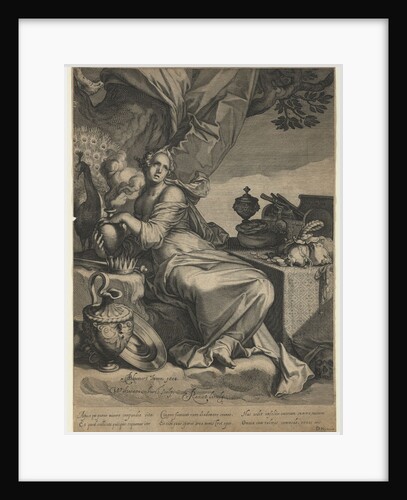 Allegory of the Vanity and Transitory Nature of Worldly Possessions, 1608 by Willem van Swanenburgh