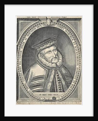 Portrait of Duke William of Jülich-Cleves-Berg, 1610 by Willem van Swanenburgh