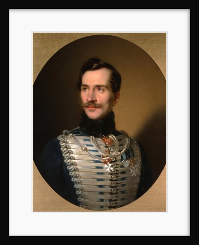 Portrait of Prince Mikhail Fyodorovich Golitsyn, Early 1840s by Sándor Kozina