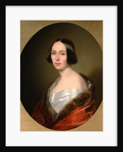 Portrait of Countess Luise Trofimovna Golitsyna, née Baranova, Early 1840s by Sándor Kozina