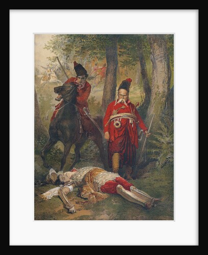 Taras Bulba (Illustration for Story by N. Gogol), 1890s by Mihály Zichy