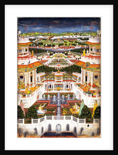 A Palace Complex with Harem Gardens, ca 1764-1765 by Indian Art