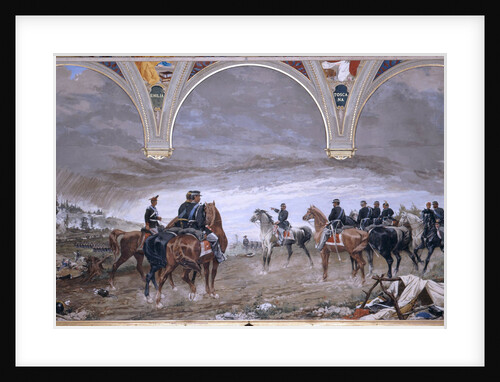 The Battle of Solferino, 1886 by Amos Cassioli