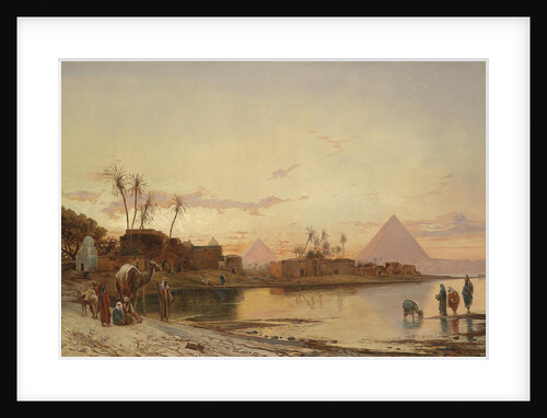 The Banks of the Nile by Hermann David Salomon Corrodi