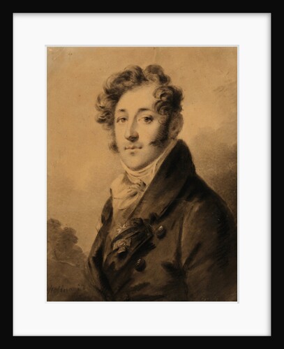 Portrait of Konstantin Yakovlevich Bulgakov, 1800s by Alexander Molinari
