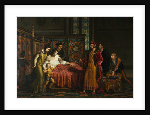 Charles VIII Visits Gian Galeazzo Sforza at Pavia in 1494, 1816-1818 by Pelagio Palagi