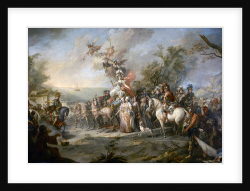 Allegory of Catherine the Great?s Victory over the Turks and Tatars by Stefano Torelli