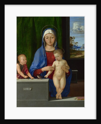 The Virgin and Child with Saint John, c. 1510 by Antonio de Solario