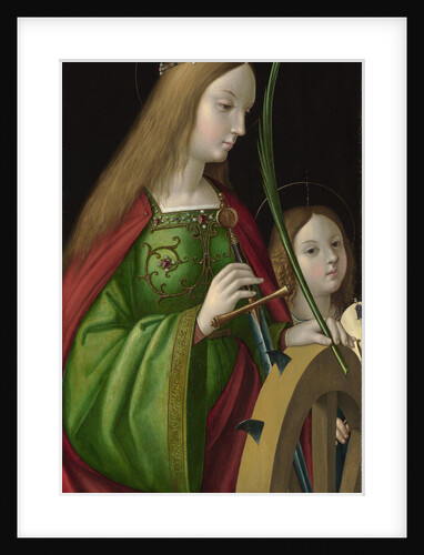 Saint Catherine of Alexandria, 1514 by Antonio de Solario