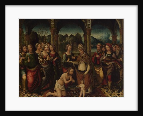 Baptismal Ceremony, End of 16th cen by Amico Aspertini