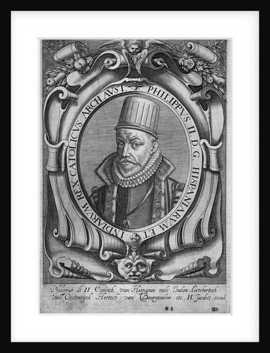 Portrait of Philip II, King of Spain and Portugal by Giuseppe Benaglia