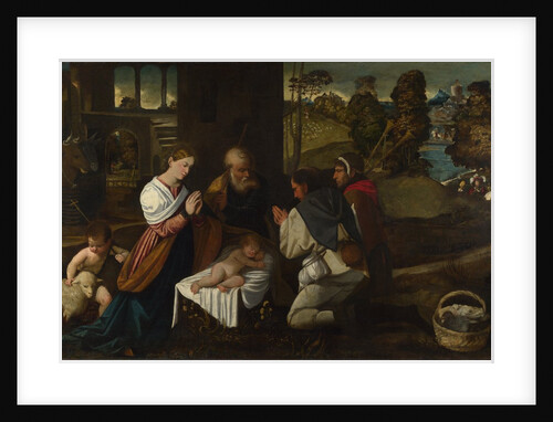 The Adoration of the Shepherds, c. 1525 by Bernardino da Asola