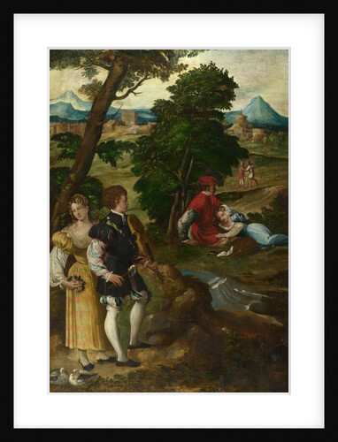 The Garden of Love, c. 1535-1550 by Bernardino da Asola