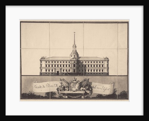 Saint Michaels Castle in Saint Petersburg, 1797 by Vincenzo Brenna
