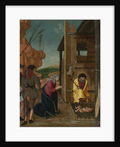 The Adoration of the Shepherds, ca 1485 by Bernardino Butinone