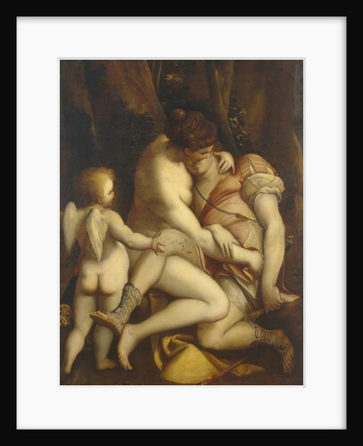 Venus and Adonis, 1565-1569 by Luca Cambiaso