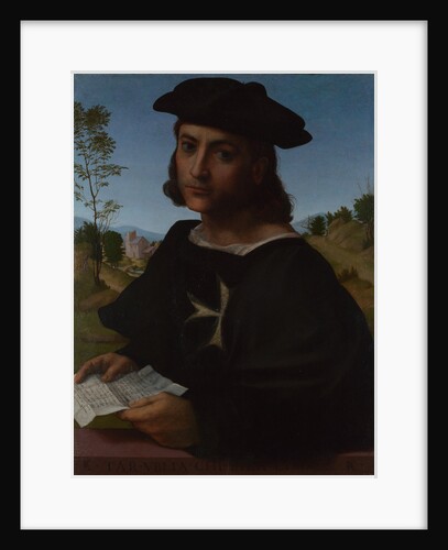 Portrait of a Knight of Rhodes, 1514 by Franciabigio