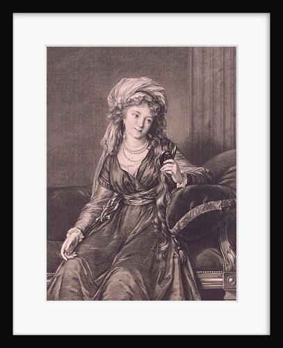 Portrait of Countess Yekaterina Skavronskaya, née von Engelhardt, 1791 by Guglielmo Morghen