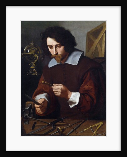 An inventor of mathematical instruments by Pietro Paolini