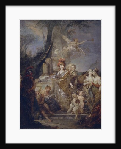 Catherine II as Minerva in the Circle of the Muses by Stefano Torelli